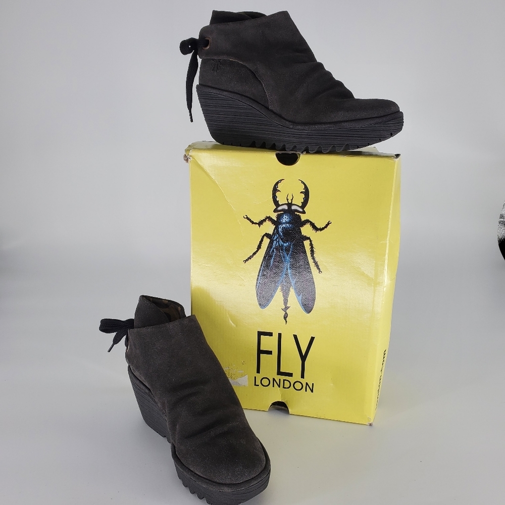 Fly london yebi788fly oil suede diesel new size 7.5 (38)